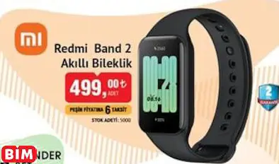 XİAOMİ REDMİ BAND 2  AKILLI BİLEKLİK